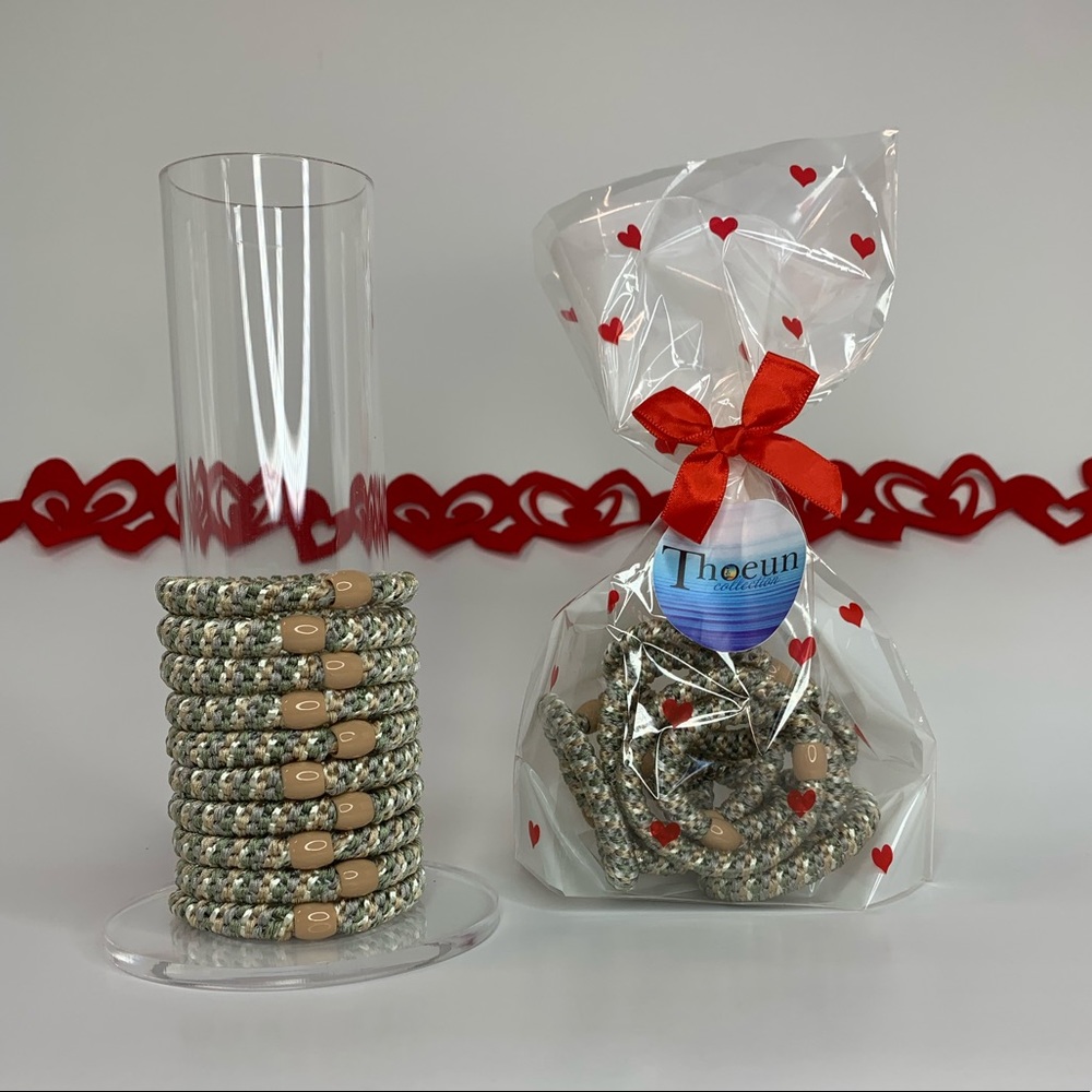 10pc=$12 Nana hair tie collection valentines gift